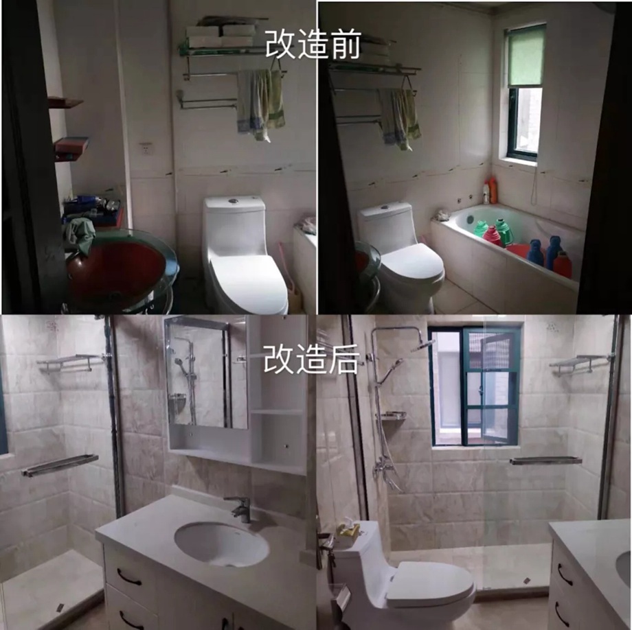 老房翻新案例 | 旧房惊艳改造，简美之风。