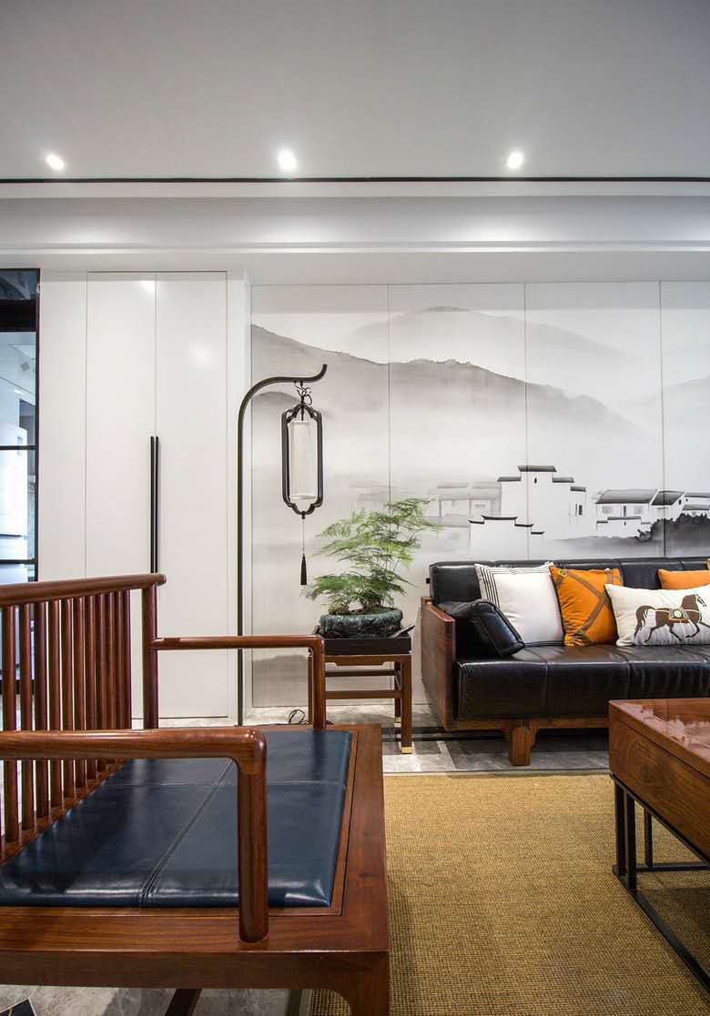110m²新中式风格三居室，简约大气的中国风家居，十分有韵味！