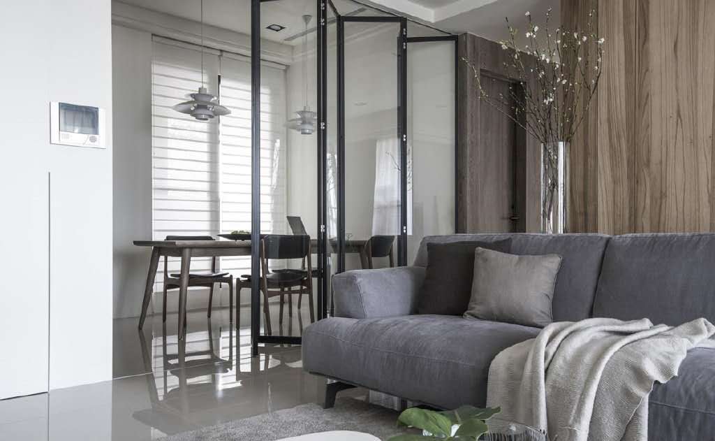 现代混搭三居室设计，温暖而素雅，舒适感爆棚！