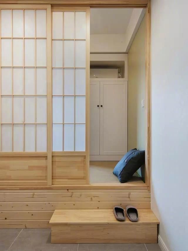 68㎡日式两居室，次卧做成全屋榻榻米，小户型的经典设计