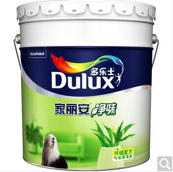 多樂士（dulux）家麗安凈味 內墻乳膠漆 油漆涂料 墻面漆白色18L