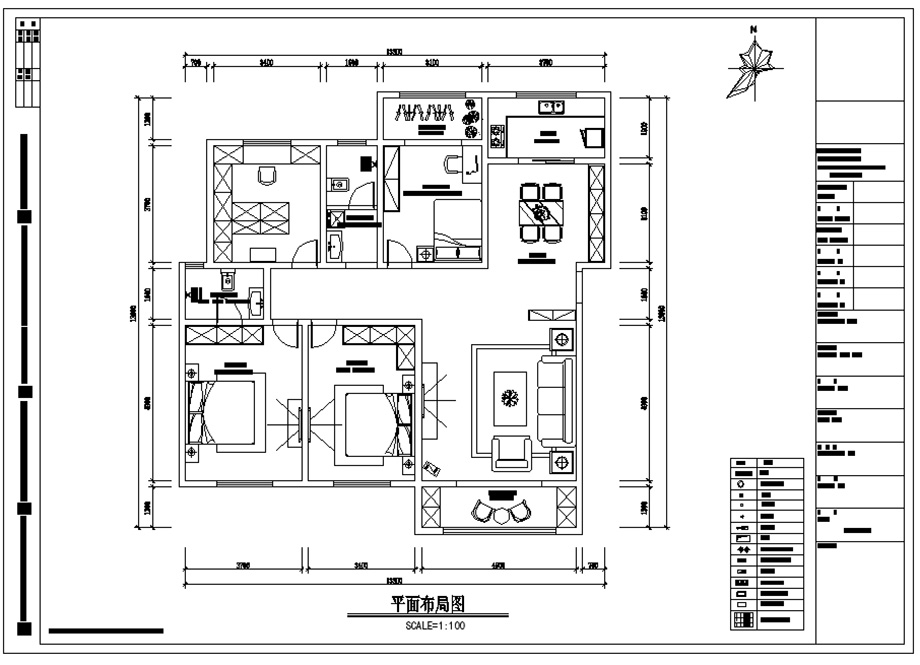 航天轩逸城178㎡设计主题《逅屋一舍》