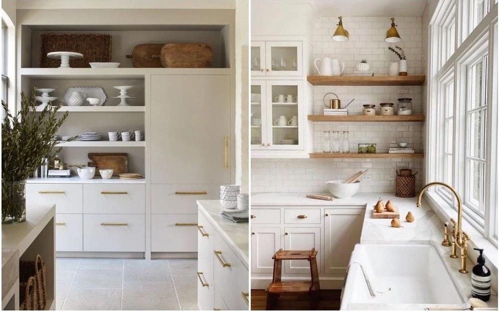 最受欢迎的厨房设计，不过时的奶油色橱柜