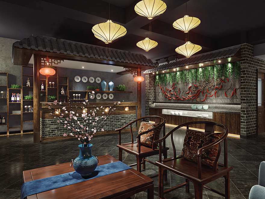 中式風格-火鍋店