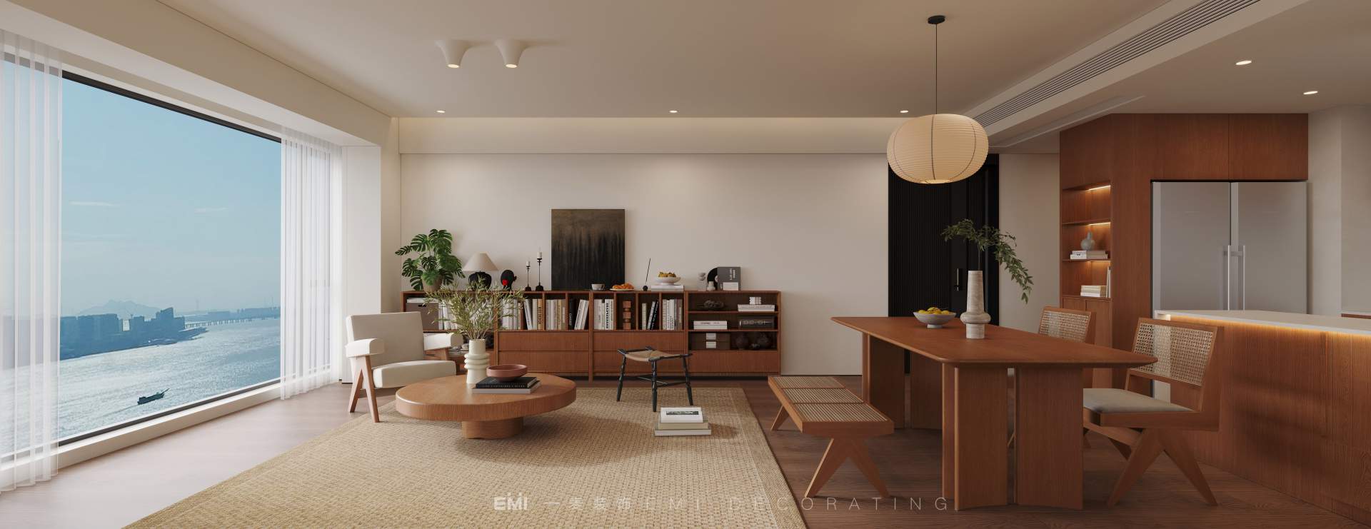 江月灣丨130㎡現(xiàn)代中古