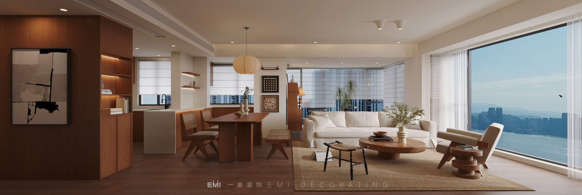 江月灣丨130㎡現(xiàn)代中古