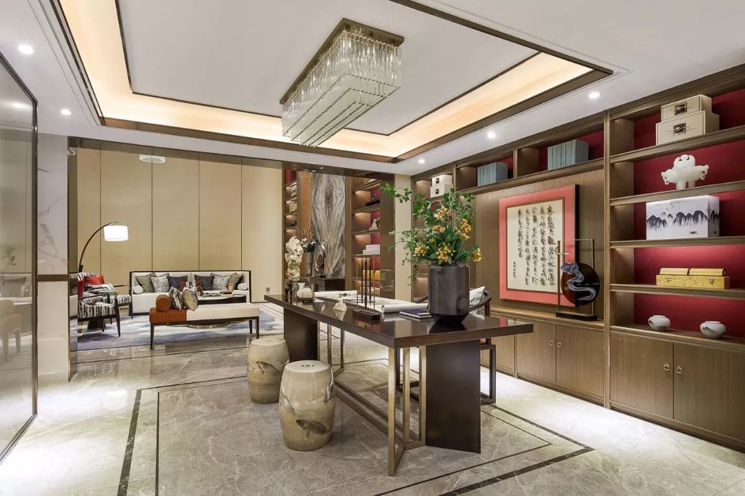350平新中式别墅装修设计，高贵华雅，最具东方韵！