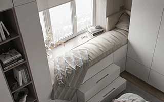 卧室飘窗怎么改造利用好?