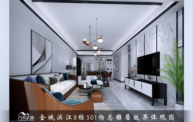 【家之美】第十一期| 128㎡现代轻奢，在外是绅士的品格，在家是自由的灵魂。