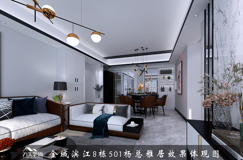 【家之美】第十一期| 128㎡现代轻奢，在外是绅士的品格，在家是自由的灵魂。