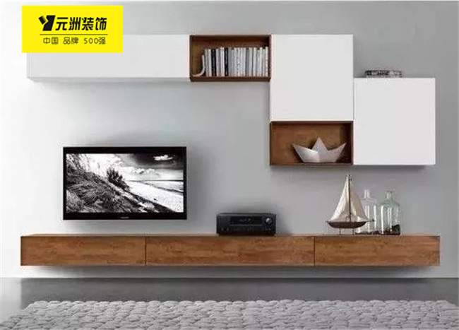 【元洲课堂】3种电视墙设计方案，去繁从简，美观实用！