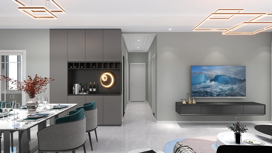 108m²新房 | 装成你喜欢的现代简约风格