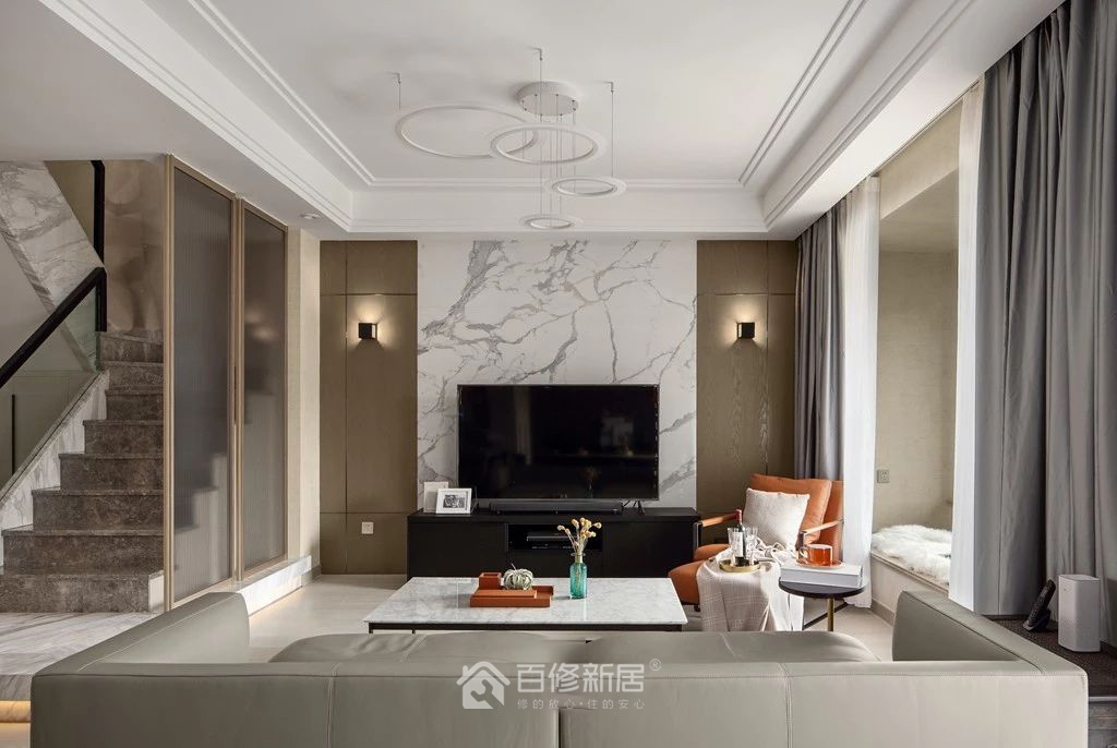 170㎡现代简约丨时尚简洁，大方，储物多！