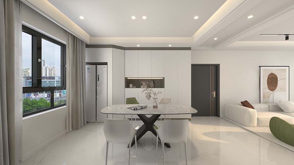 128m²现代简约风