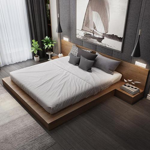卧室现在流行这种设计 不仅能当床用还能收纳