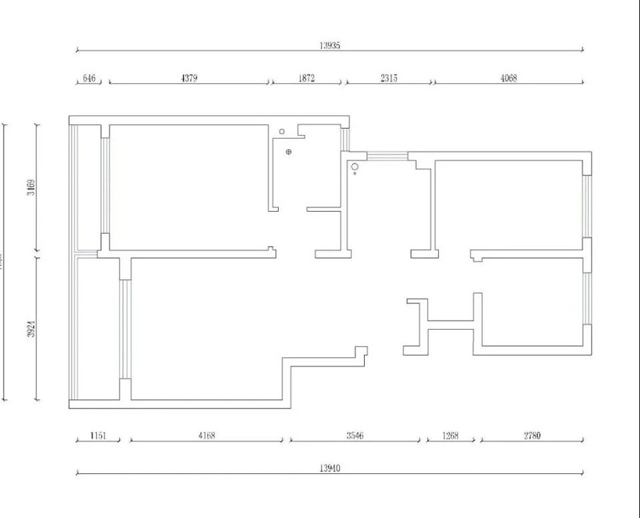 【實景案例】融創城110平三居室,現代簡約風格案例