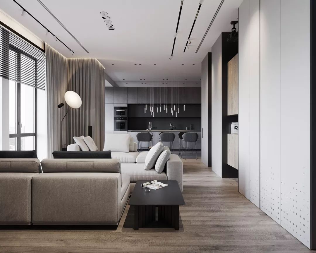 家装设计的「高级灰」配色方案！让每一处空间都可以优雅惬意 