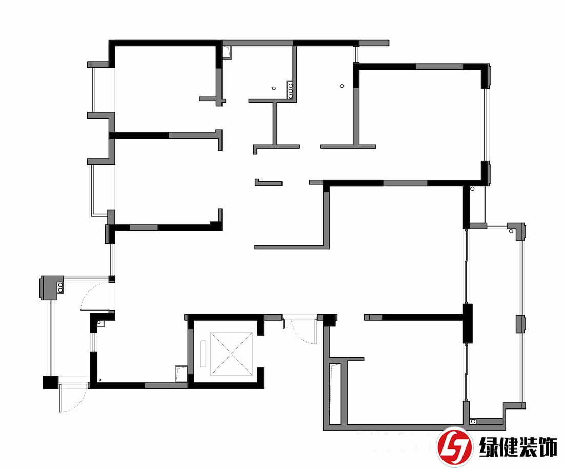 【六安绿健装饰】——追寻内心深处家的样子，美好而简单。