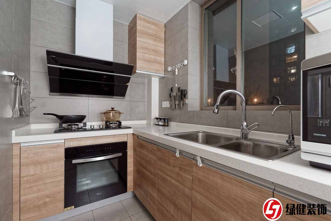 【六安綠健裝飾】——110m2日式二居設計，客廳簡直驚艷一個家！