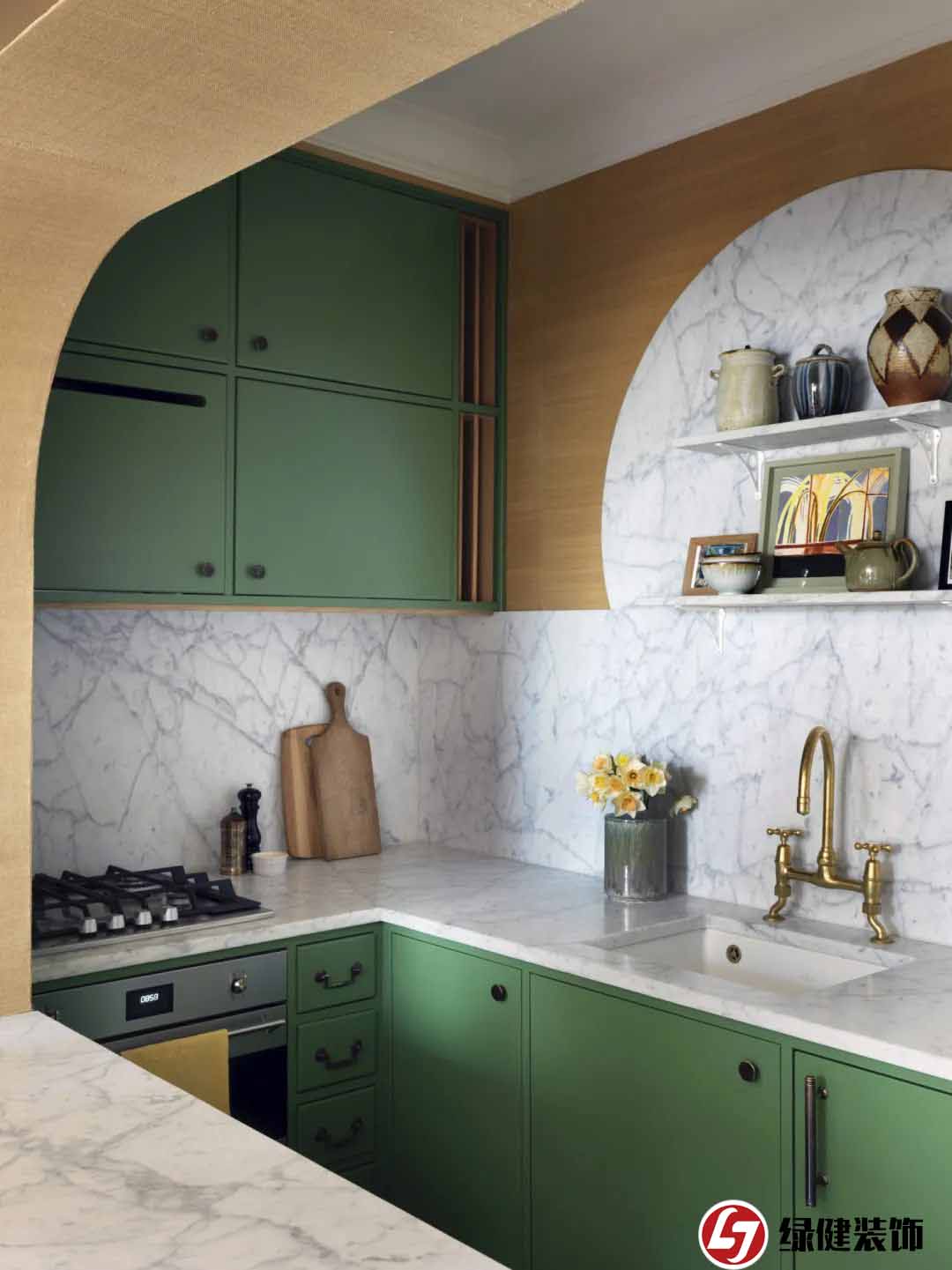 【六安綠健裝飾】——小廚房，大存儲