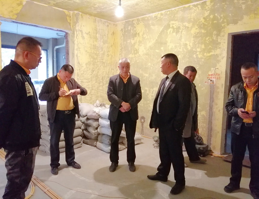 持续改善，提升品质！—绵阳欢乐佳园装饰分公司质量巡检纪实