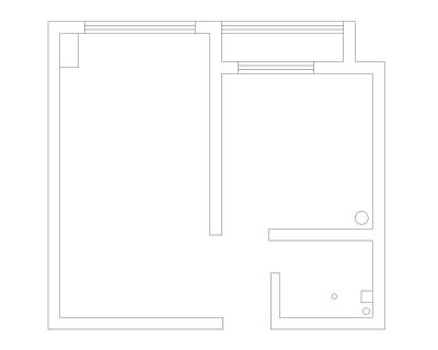 南通装修方案户型：幸福天地loft42平