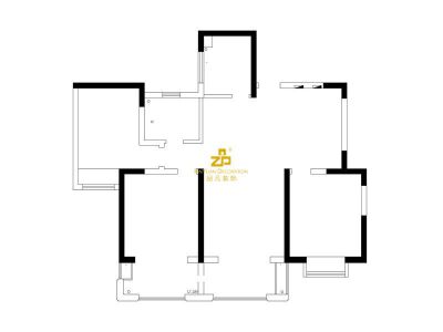 南通裝修方案130㎡三室兩廳一衛