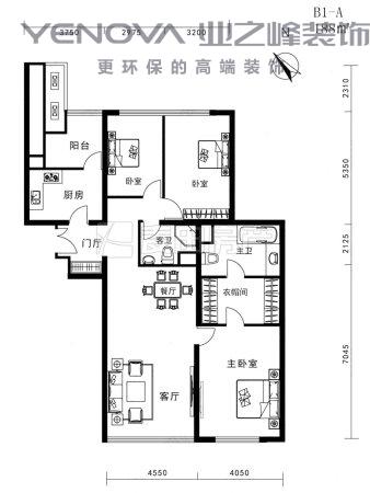 南通装修案例丽康花园117㎡三室两卫 - 现代简约 - 宋建国