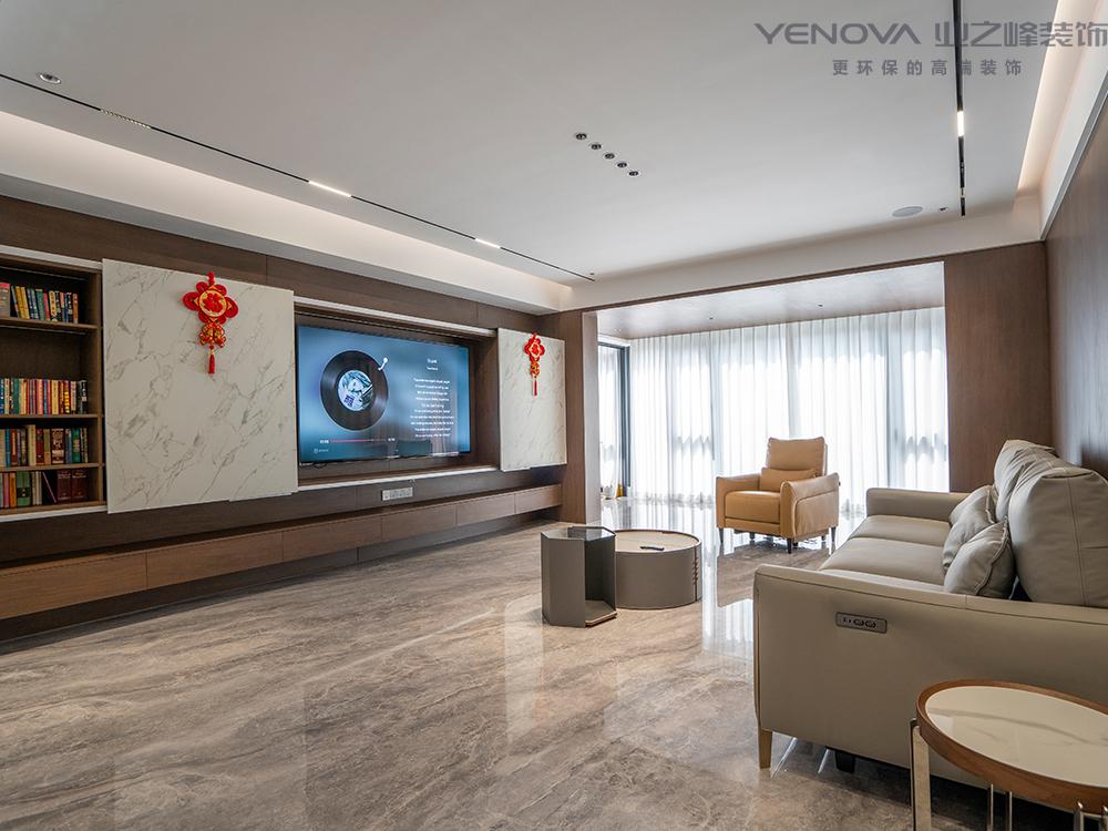 南通装修案例碧桂园大名府220m²平层-意式轻奢-葛爱国