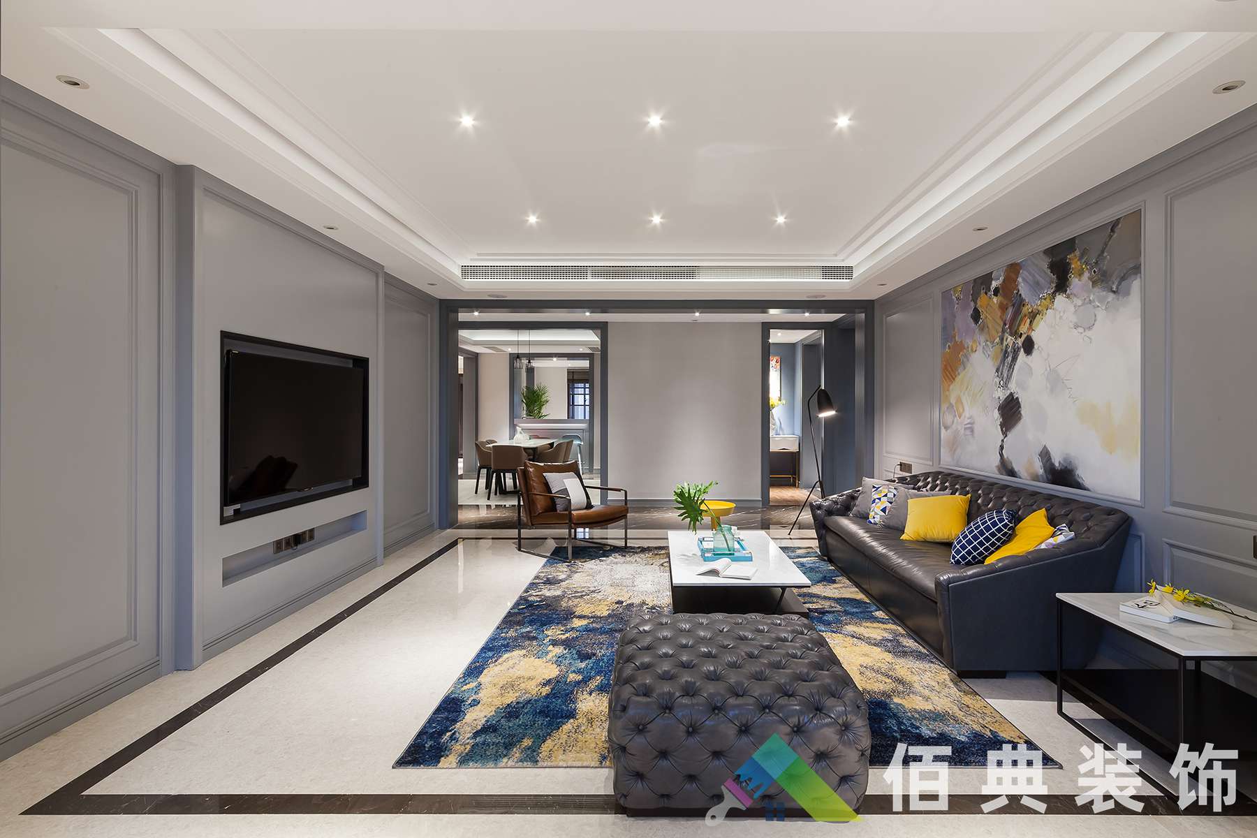 香格里拉-260m2-混搭風格