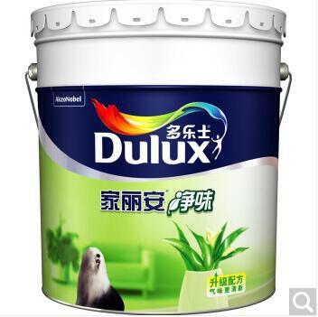 西寧多樂士（dulux）家麗安凈味 內墻乳膠漆 油漆涂料 墻面漆白色18L
