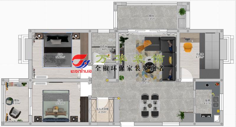 滁州装修案例2020罗马世纪城12栋案例