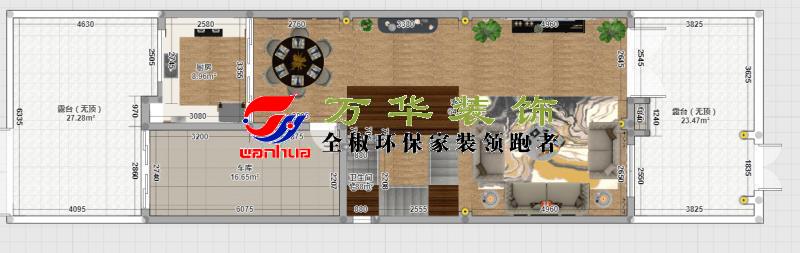 滁州装修案例2020水岸星城别墅案例