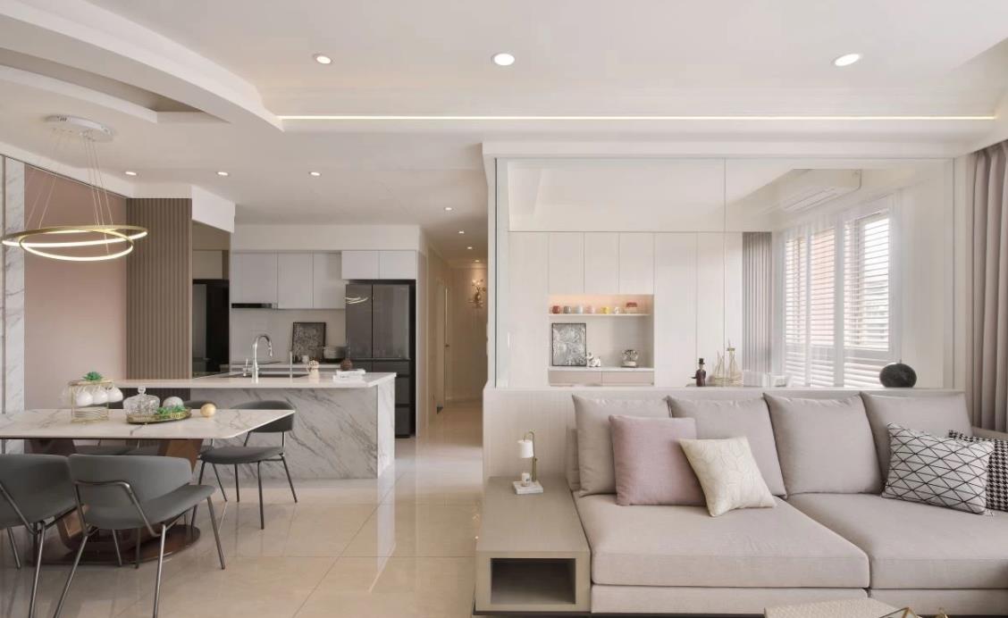 115㎡现代风清雅宅，打造一人独居的轻盈美学生活