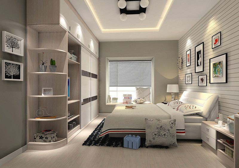 新房装修无主灯设计的卧室，灯光应如何设计？
