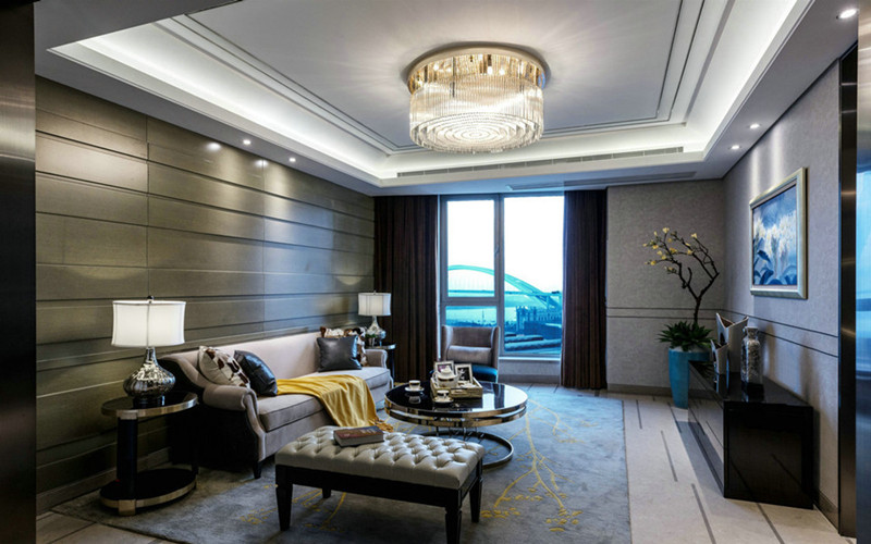 南京装修案例118平方简约风格三居室装修效果图