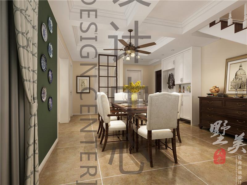 天中第一城北苑240㎡现代美式复式