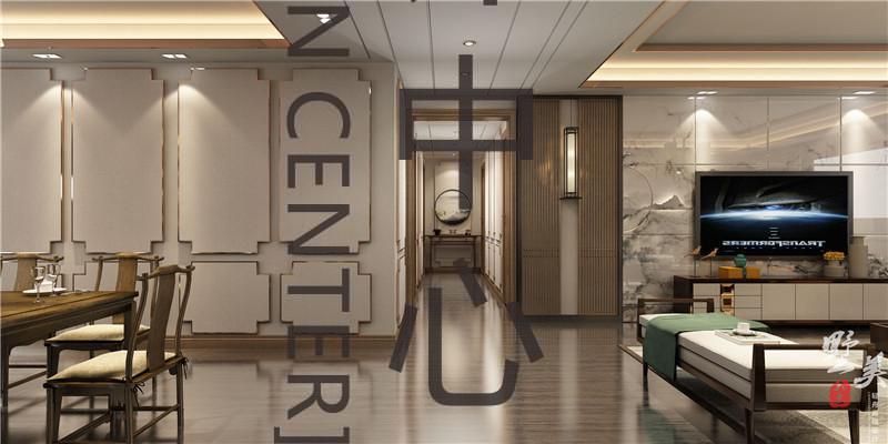 建业十八城200㎡新中式设计