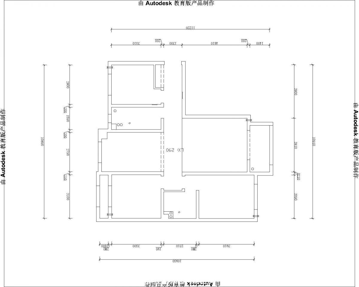 天河悦城130平方米装修效果图