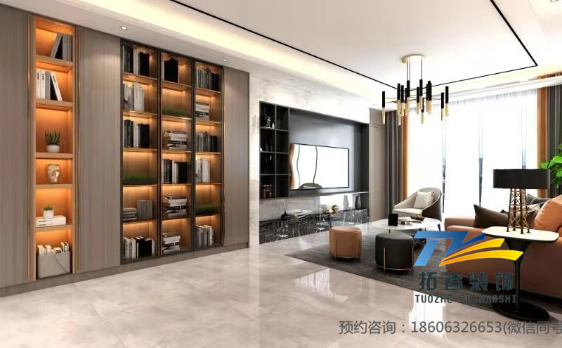 棗莊拓者裝飾|金鼎公寓現(xiàn)代輕奢風(fēng)格裝修案例