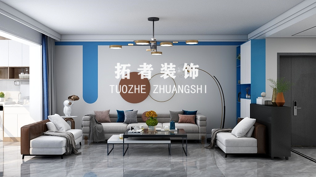 【富翔莊園】設(shè)計案例——打造通透空間，品生活本味。