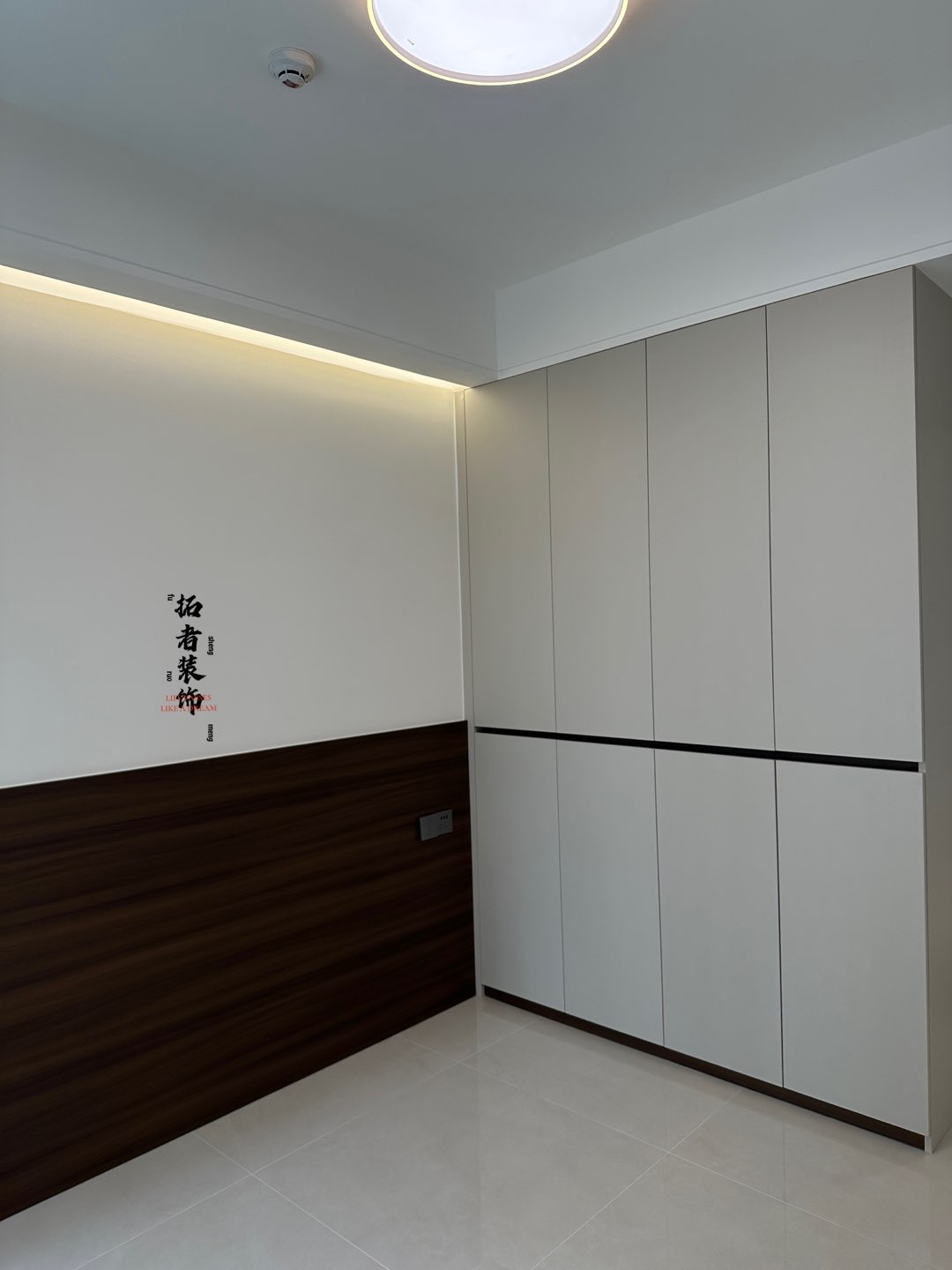 書香福苑工地完工案例，【現(xiàn)代簡(jiǎn)約風(fēng)格，生活的美好在于細(xì)節(jié)的浪漫】#裝修設(shè)計(jì) #同城裝修 #拓者裝飾 #棗莊裝修 #裝修公司