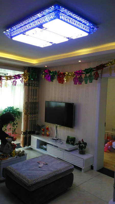 西安装修方案户型：二居 4#C户型