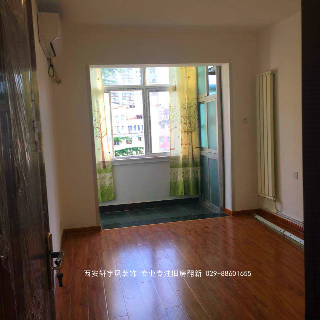 西安装修方案户型：二居 2#E户型