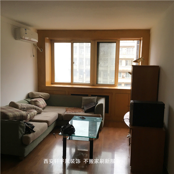 西安装修方案户型：2居 1#D户型