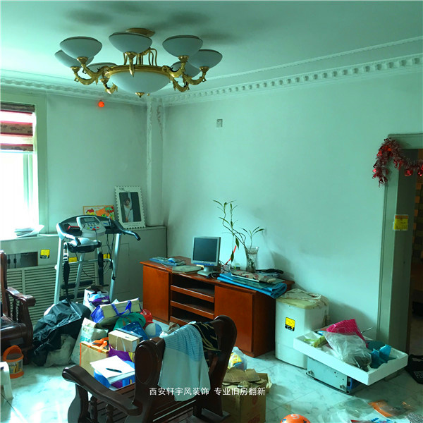 西安装修案例永松路市政府小区