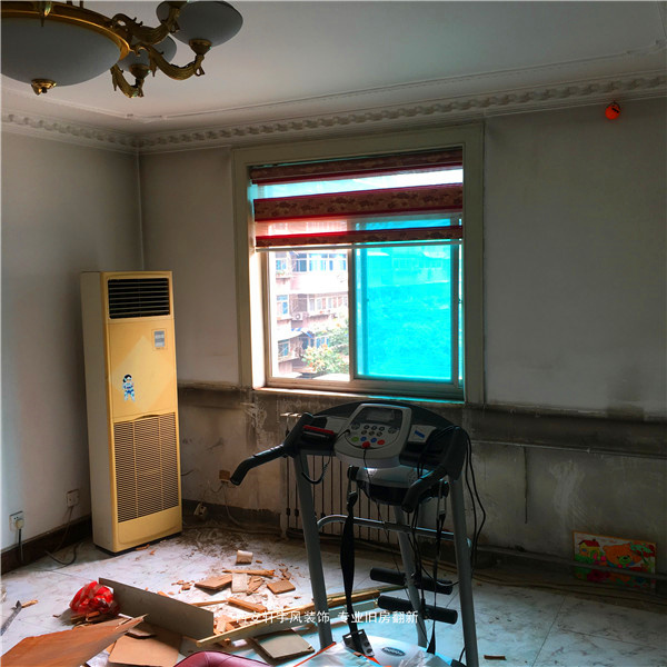 西安装修案例永松路市政府小区