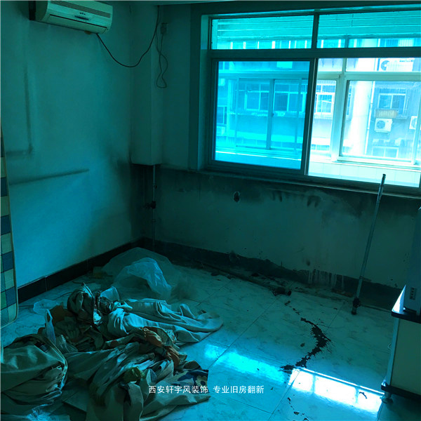 西安装修案例永松路市政府小区