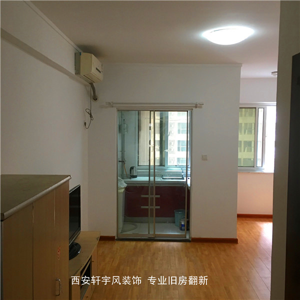 西安装修方案户型：二居 2#D户型