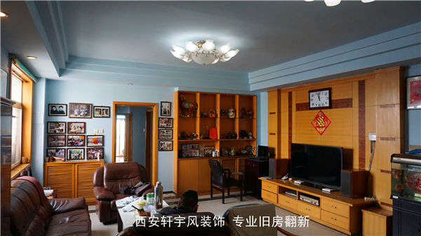 西安装修方案户型：二居 2#F户型